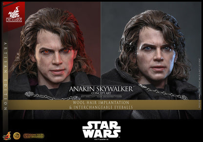 ANAKIN SKYWALKER CONCEPT ART ARTISAN HOT TOYS 1/6 STAR WARS 31 CM