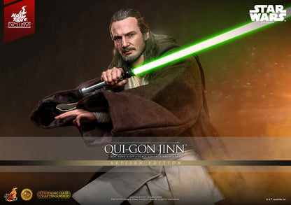 QUI-GON JINN ARTISAN HOT TOYS 1/6 STAR WARS 32 CM