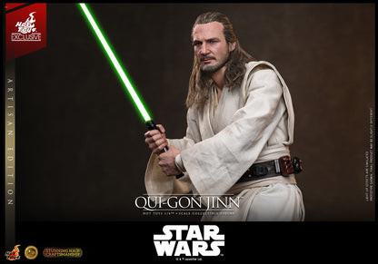 QUI-GON JINN ARTISAN HOT TOYS 1/6 STAR WARS 32 CM