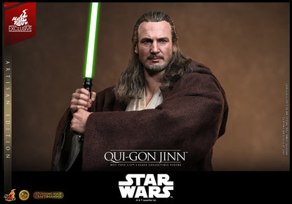 QUI-GON JINN ARTISAN HOT TOYS 1/6 STAR WARS 32 CM