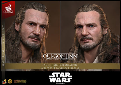 QUI-GON JINN ARTISAN HOT TOYS 1/6 STAR WARS 32 CM