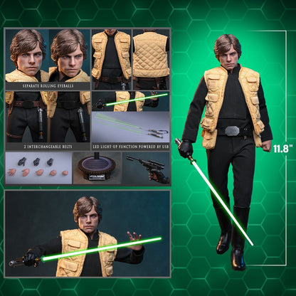 LUKE SKYWALKER SHADOWS OF THE EMPIRE HOT TOYS 1/6 STAR WARS 28 CM