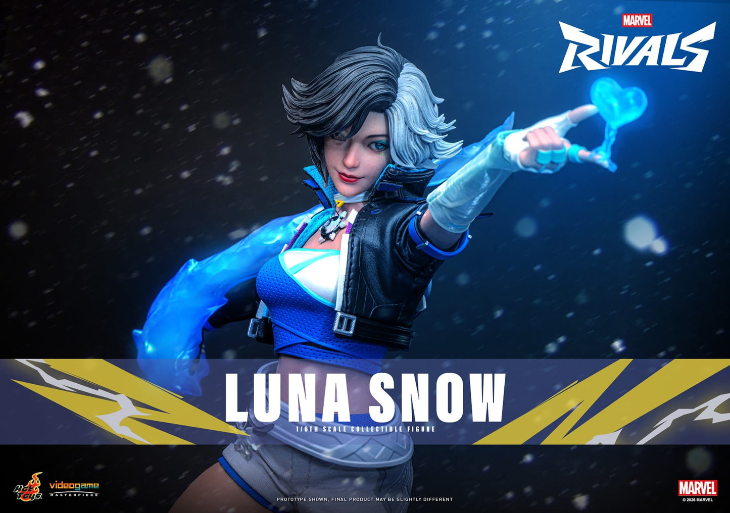 LUNA SNOW FIGURA HOT TOYS MARVEL RIVALS 1/6 28 CM