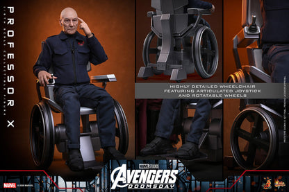 PROFESSOR X AVENGERS DOOMSDAY HOT TOYS 1/6 25 CM