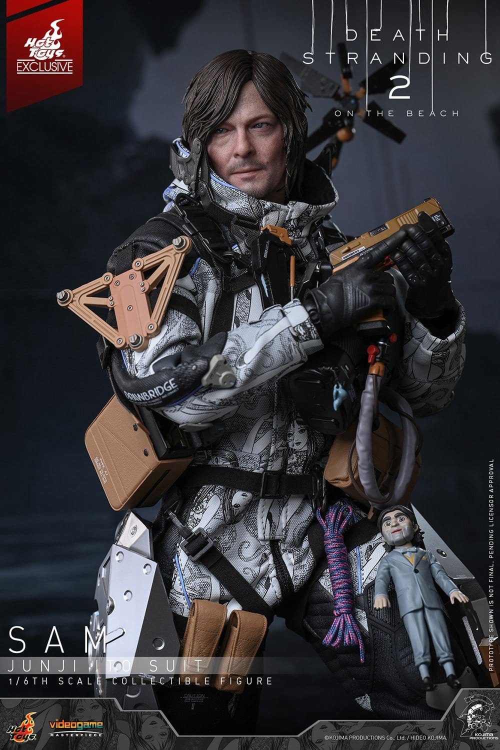 SAM PORTER BRIDGES JUNJI ITO HOT TOYS 1/6 DEATH STRANDING 2 31 CM