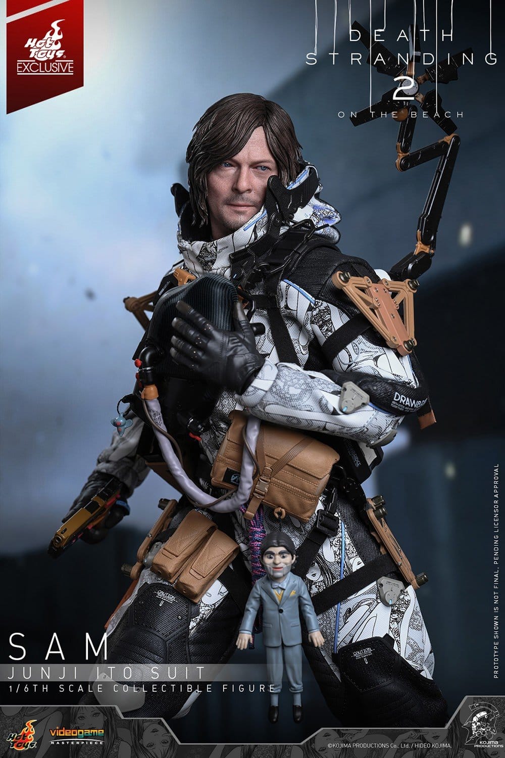 SAM PORTER BRIDGES JUNJI ITO HOT TOYS 1/6 DEATH STRANDING 2 31 CM