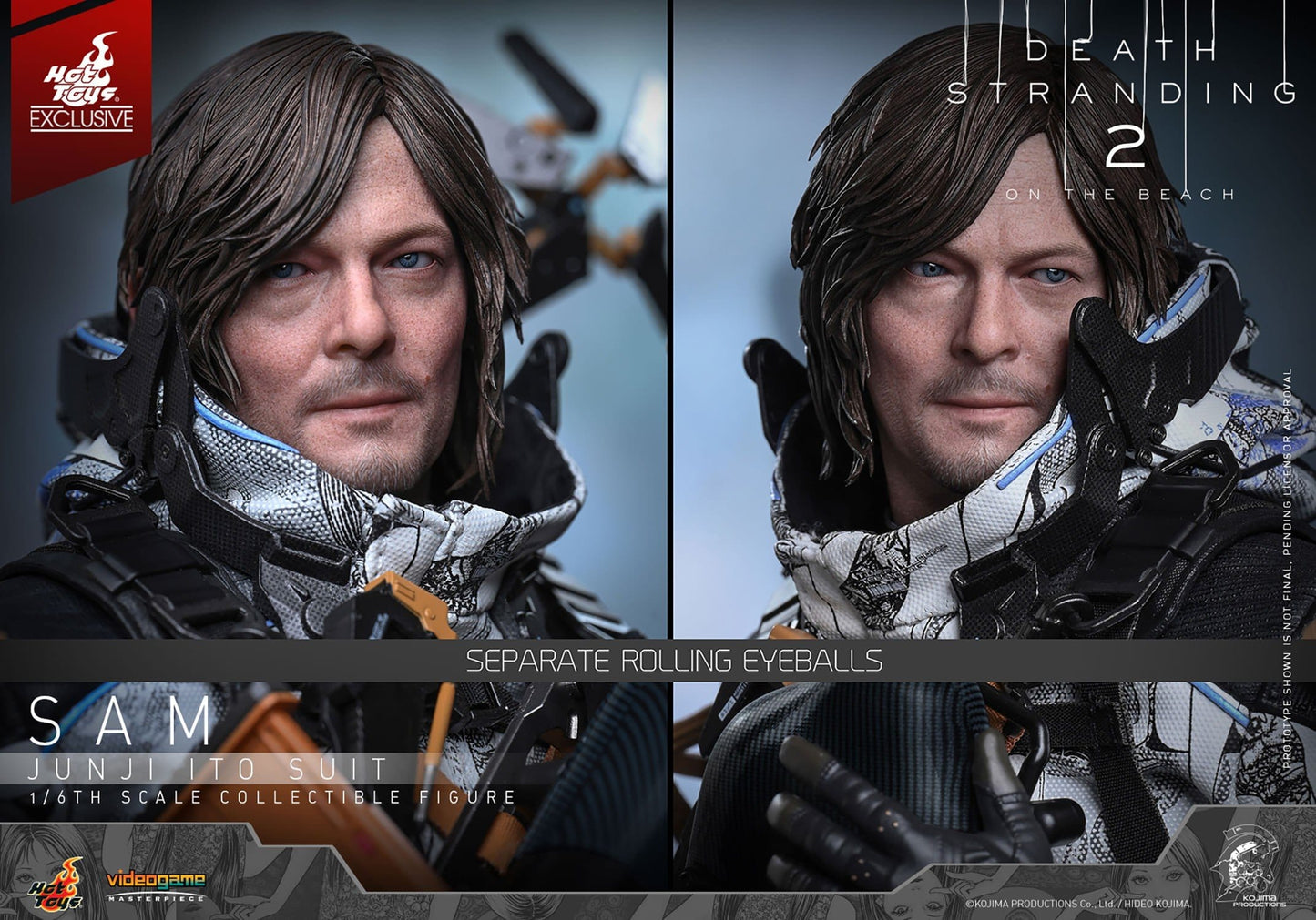 SAM PORTER BRIDGES JUNJI ITO HOT TOYS 1/6 DEATH STRANDING 2 31 CM