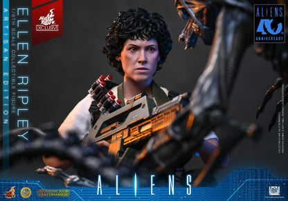 ELLEN RIPLEY ARTISAN DELUXE HOT TOYS 1/6 ALIENS 30 CM