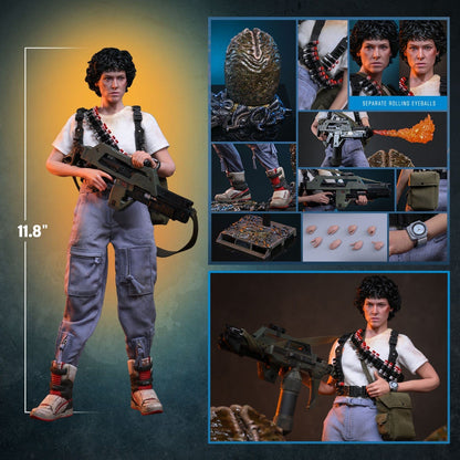 ELLEN RIPLEY ARTISAN DELUXE HOT TOYS 1/6 ALIENS 30 CM