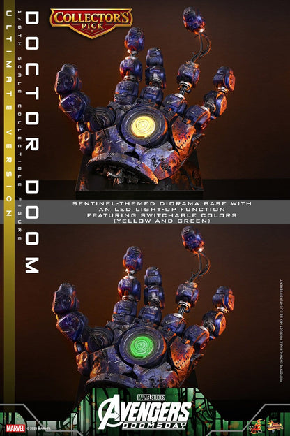 DOCTOR DOOM FIGURA HOT TOYS AVENGERS: DOOMSDAY ULTIMATE VERSION 1/6 31 CM