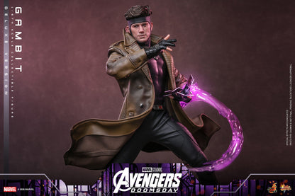 GAMBIT FIGURA HOT TOYS AVENGERS: DOOMSDAY DELUXE VERSION 1/6 31 CM