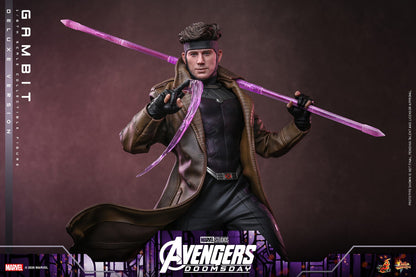 GAMBIT FIGURA HOT TOYS AVENGERS: DOOMSDAY DELUXE VERSION 1/6 31 CM
