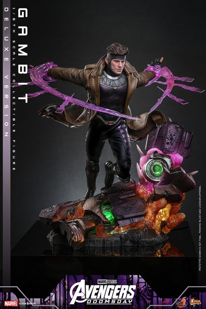 GAMBIT FIGURA HOT TOYS AVENGERS: DOOMSDAY DELUXE VERSION 1/6 31 CM