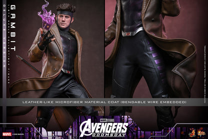 GAMBIT FIGURA HOT TOYS AVENGERS: DOOMSDAY DELUXE VERSION 1/6 31 CM