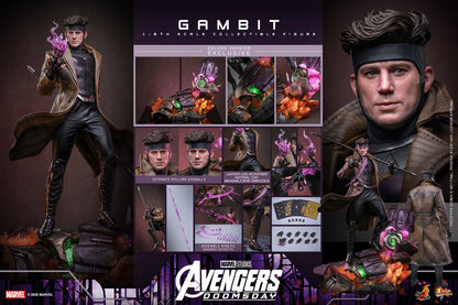 GAMBIT FIGURA HOT TOYS AVENGERS: DOOMSDAY DELUXE VERSION 1/6 31 CM