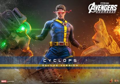 CYCLOPS FIGURA HOT TOYS AVENGERS: DOOMSDAY DELUXE VERSION 1/6 30 CM