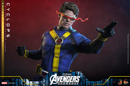CYCLOPS FIGURA HOT TOYS AVENGERS: DOOMSDAY DELUXE VERSION 1/6 30 CM