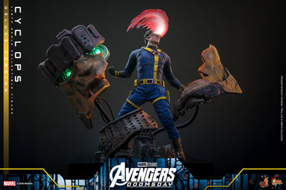 CYCLOPS FIGURA HOT TOYS AVENGERS: DOOMSDAY DELUXE VERSION 1/6 30 CM