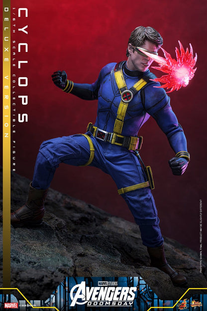CYCLOPS FIGURA HOT TOYS AVENGERS: DOOMSDAY DELUXE VERSION 1/6 30 CM