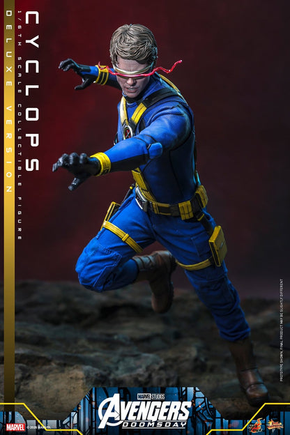 CYCLOPS FIGURA HOT TOYS AVENGERS: DOOMSDAY DELUXE VERSION 1/6 30 CM