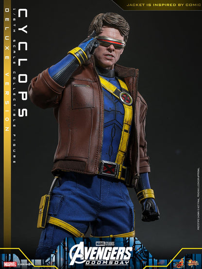 CYCLOPS FIGURA HOT TOYS AVENGERS: DOOMSDAY DELUXE VERSION 1/6 30 CM