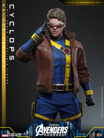 CYCLOPS FIGURA HOT TOYS AVENGERS: DOOMSDAY DELUXE VERSION 1/6 30 CM