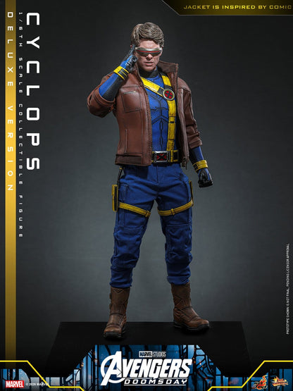 CYCLOPS FIGURA HOT TOYS AVENGERS: DOOMSDAY DELUXE VERSION 1/6 30 CM