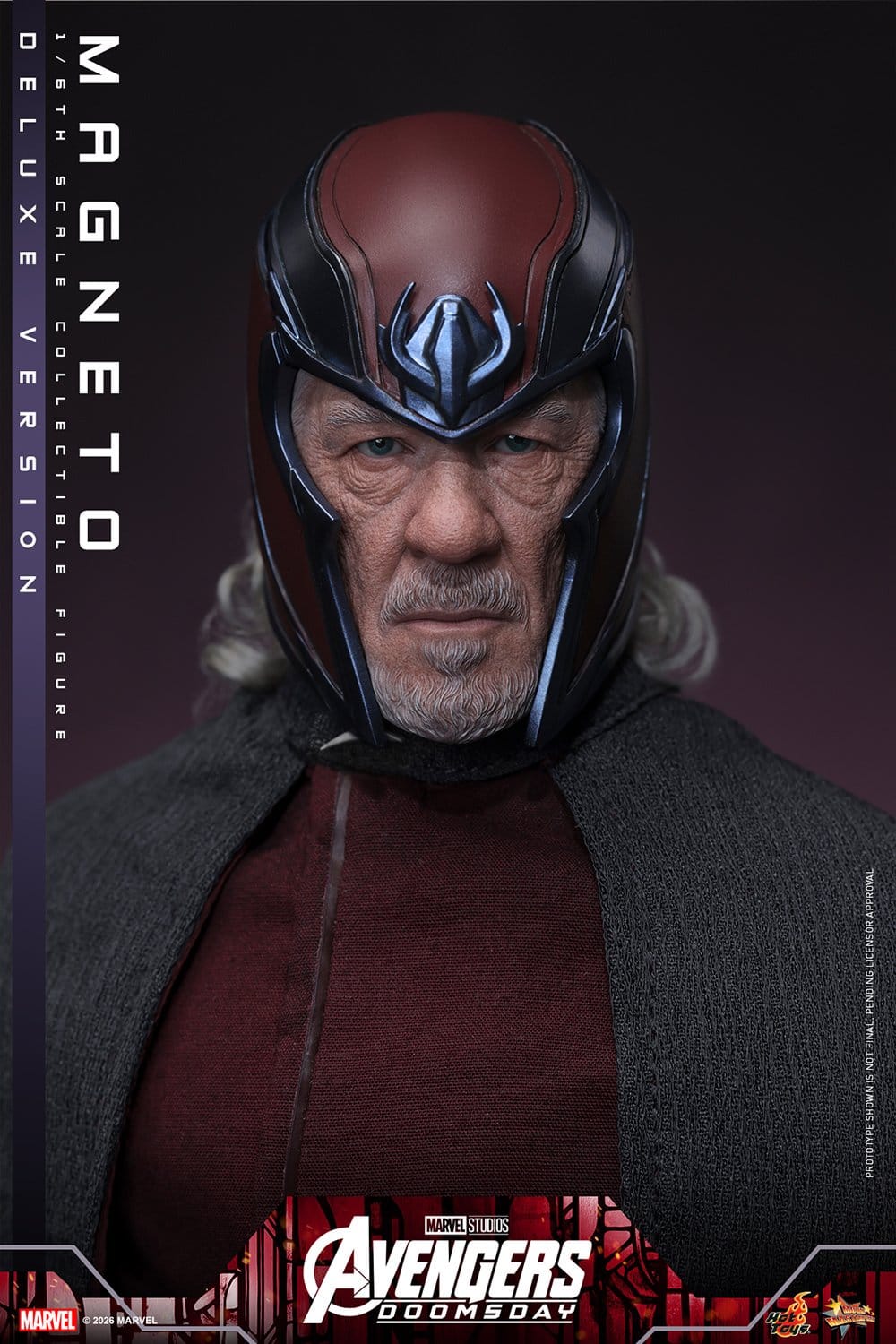 MAGNETO DELUXE FIGURA HOT TOYS AVENGERS: DOOMSDAY 1/6 30 CM