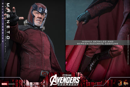 MAGNETO DELUXE FIGURA HOT TOYS AVENGERS: DOOMSDAY 1/6 30 CM