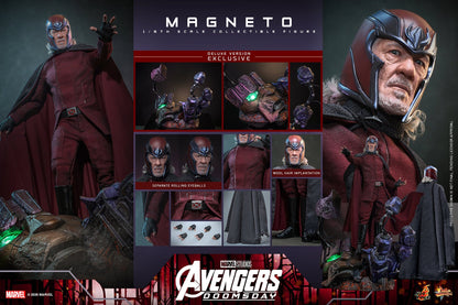 MAGNETO DELUXE FIGURA HOT TOYS AVENGERS: DOOMSDAY 1/6 30 CM