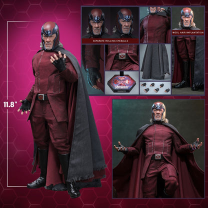 MAGNETO FIGURA HOT TOYS AVENGERS: DOOMSDAY 1/6 30 CM
