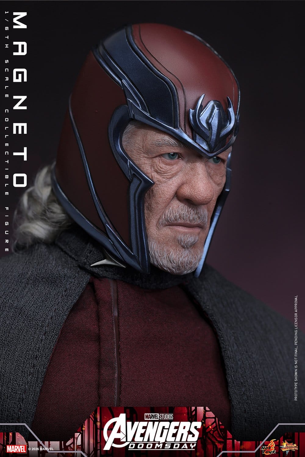 MAGNETO FIGURA HOT TOYS AVENGERS: DOOMSDAY 1/6 30 CM
