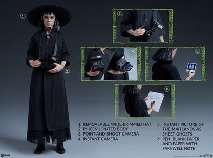 BEETLEJUICE FIGURA 1/6 LYDIA DEETZ 25 CM (SIDESHOW – BEETLEJUICE)