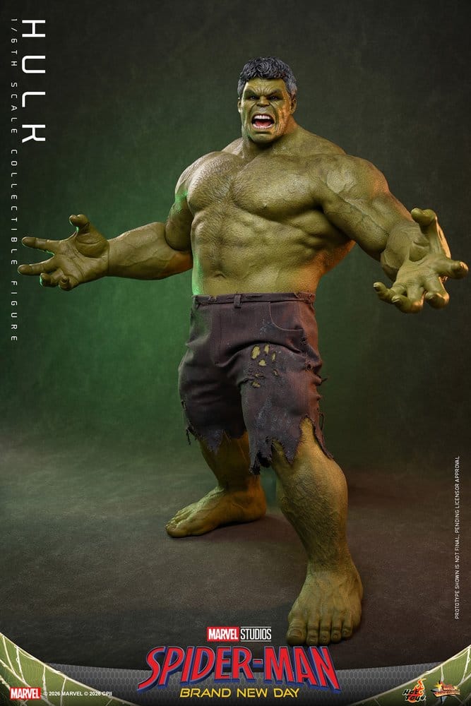 Figura Hulk Hot Toys Marvel Spider-Man Brand New Day cuerpo completo