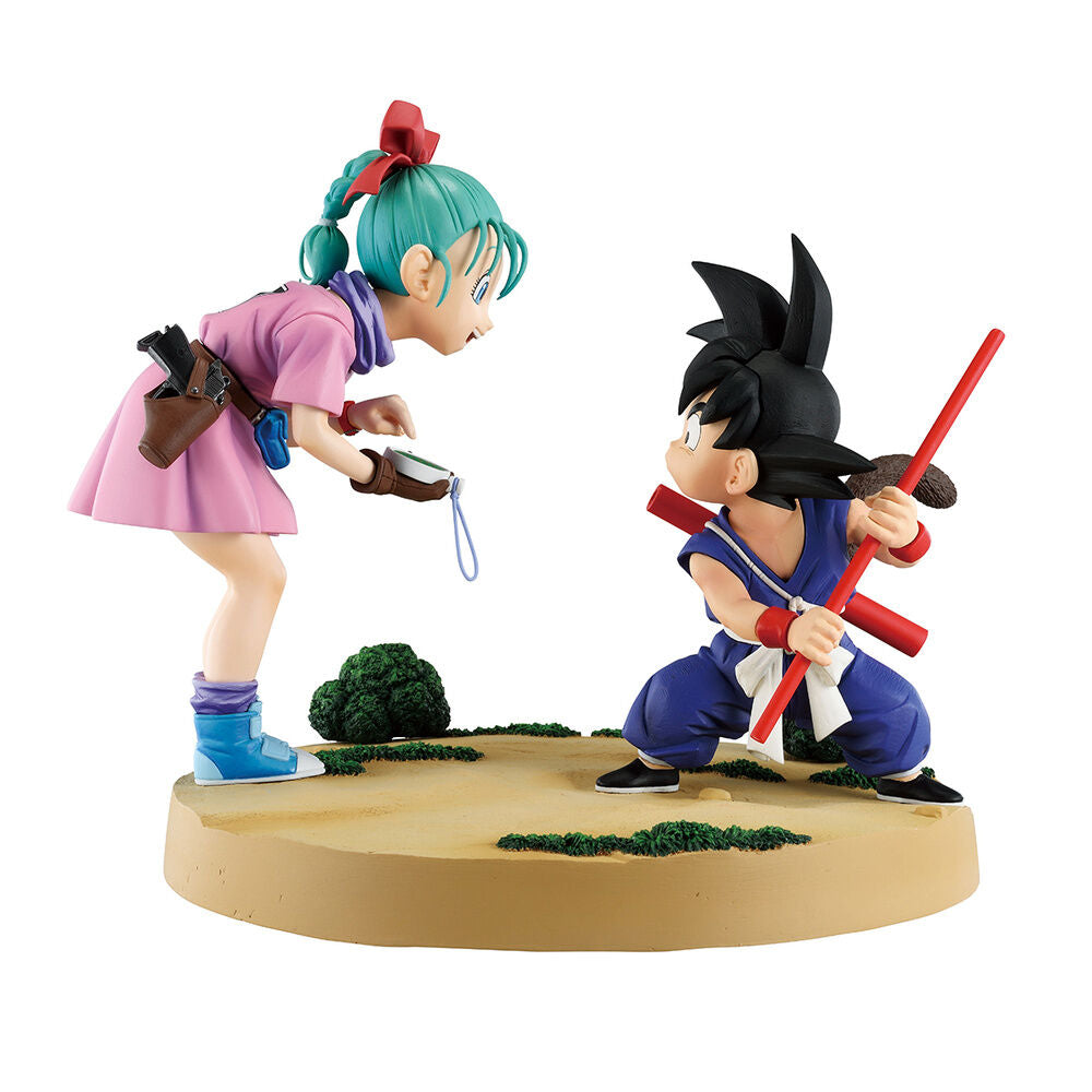 GOKU & BULMA FANTASTIC ADVENTURE 3 ICHIBANSHO FIGURA DRAGON BALL 17 CM