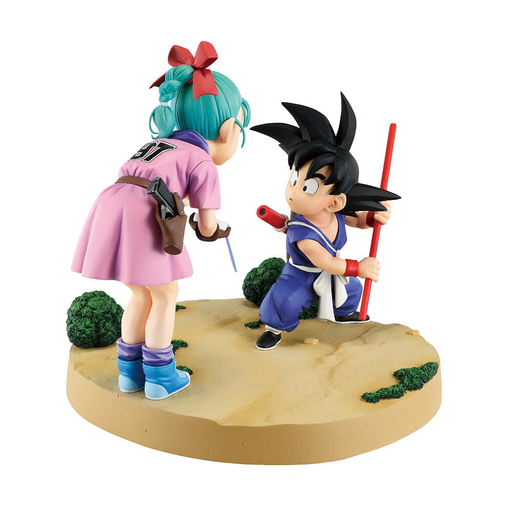 GOKU & BULMA FANTASTIC ADVENTURE 3 ICHIBANSHO FIGURA DRAGON BALL 17 CM
