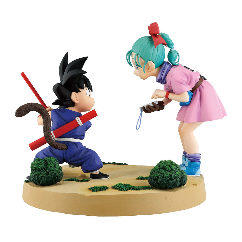 GOKU & BULMA FANTASTIC ADVENTURE 3 ICHIBANSHO FIGURA DRAGON BALL 17 CM