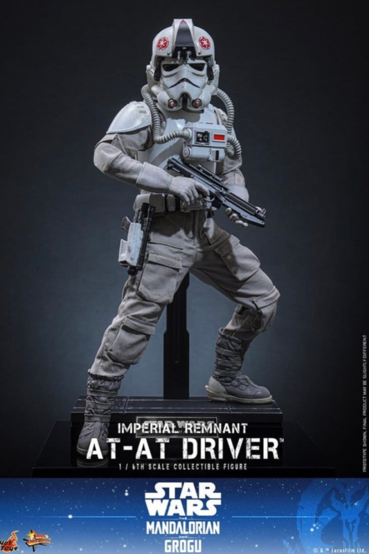 Figura Imperial Remnant AT-AT Driver Movie Masterpiece Hot Toys Star Wars 1/6 30 cm frontal