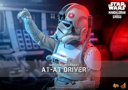 Figura AT-AT Driver Hot Toys The Mandalorian and Grogu detalle completo