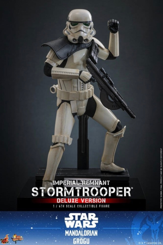 Figura Imperial Remnant Stormtrooper Deluxe Hot Toys 1/6 inspirada en Star Wars The Mandalorian