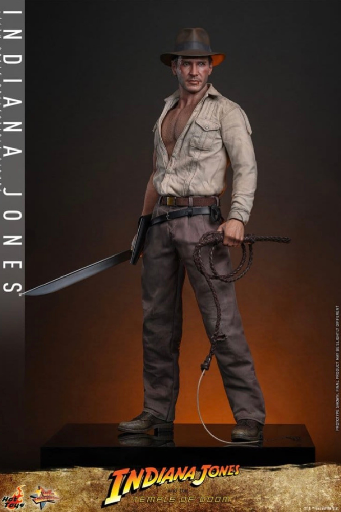 Figura Indiana Jones Hot Toys Movie Masterpiece escala 1/6 Temple of Doom
