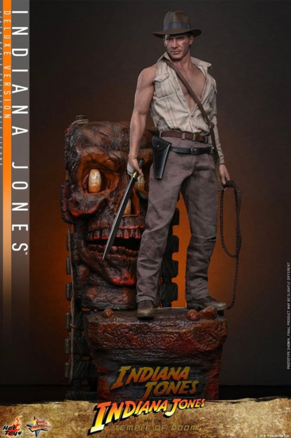 Figura Indiana Jones Hot Toys Deluxe Movie Masterpiece escala 1/6 Temple of Doom