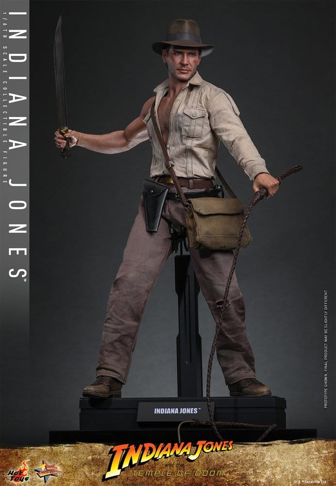 Figura coleccionista Indiana Jones Hot Toys 30 cm Movie Masterpiece