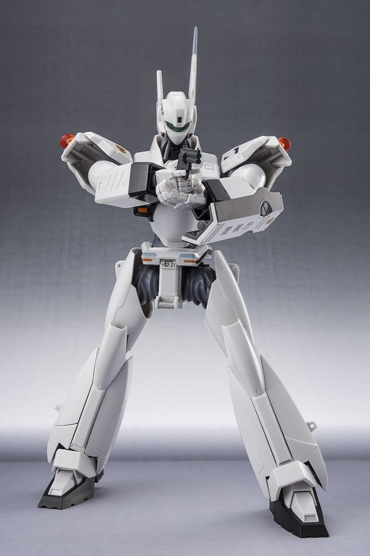 Figura Ingram Plus AV-98 The Robot Spirits Mobile Police Patlabor 13 cm vista frontal