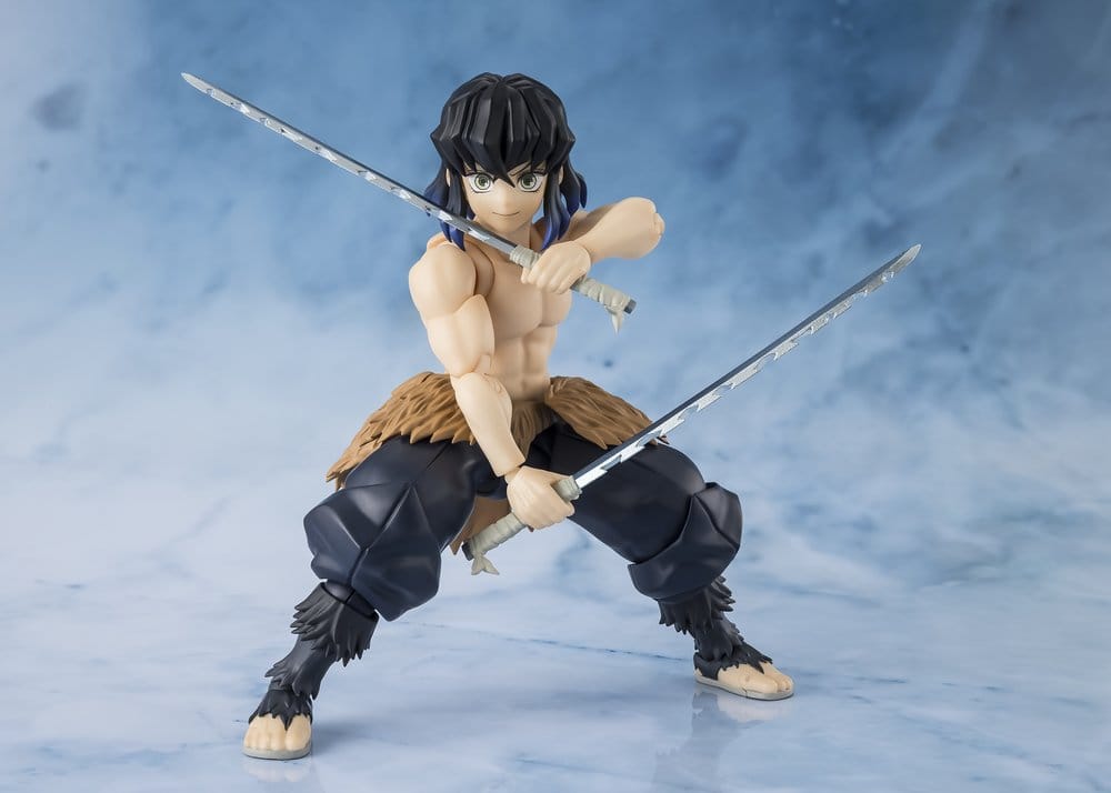 Figura articulada Inosuke Hashibira S.H.Figuarts Bandai Tamashii Nations