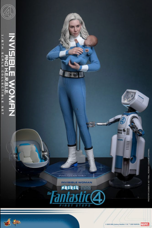 Figura Invisible Woman Hot Toys escala 1/6 con accesorios – TheGabineToys