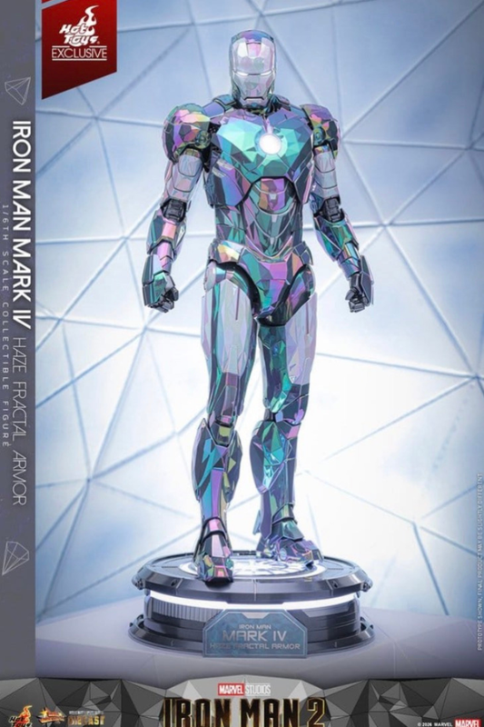 Figura Iron Man Mark IV Haze Fractal Armor 1/6 de Hot Toys