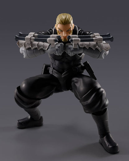 Figura articulada Isao Shinomiya con pose de acción