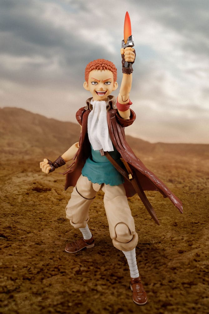 Figura S.H. Figuarts Isidro Berserk con efectos de ataque