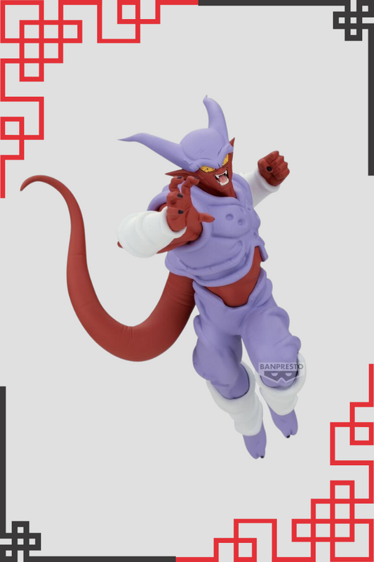 Figura Janemba Match Makers vista frontal, diseño oficial Banpresto, Dragon Ball Z.